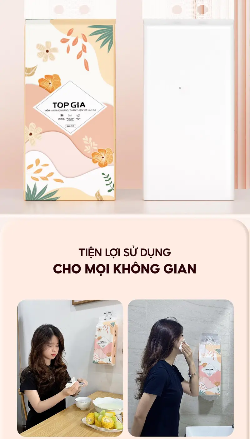 Khăn giấy TOP GIA - Combo